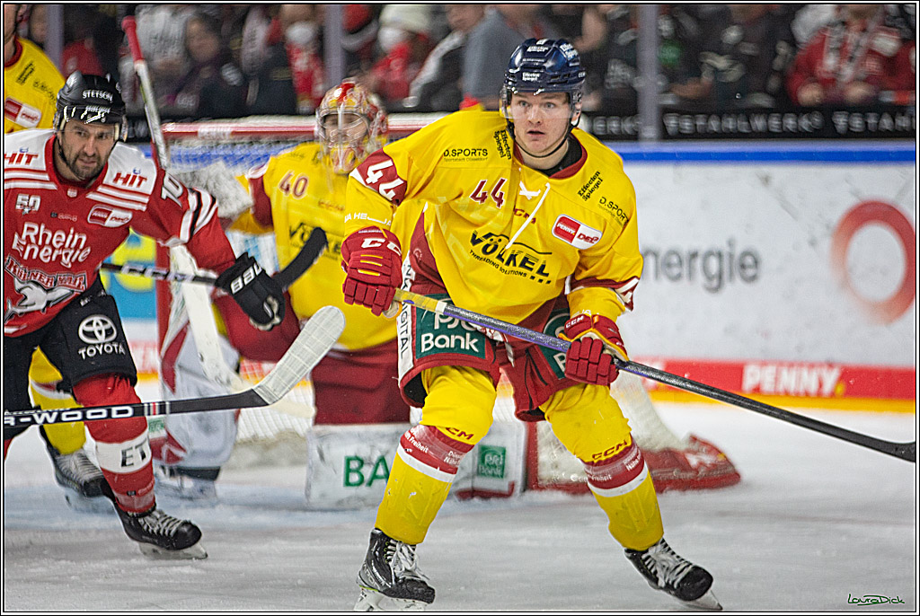 PENNY DEL; Koelner Haie- Duesseldorfer EG; Koeln, 16.12.2022